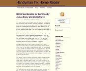 Handyman Fix Home Repair